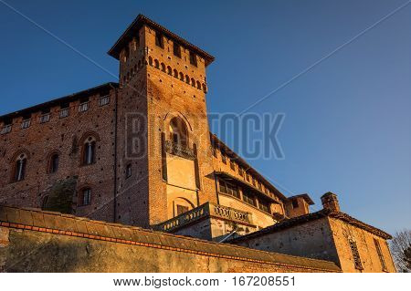 Middle Ages castle 