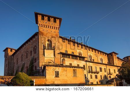Middle Ages castle 