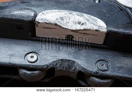 Black Aggressive Inline Skates For Extreme Skating