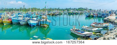 The Fishing Harbors Of Sri Lanka