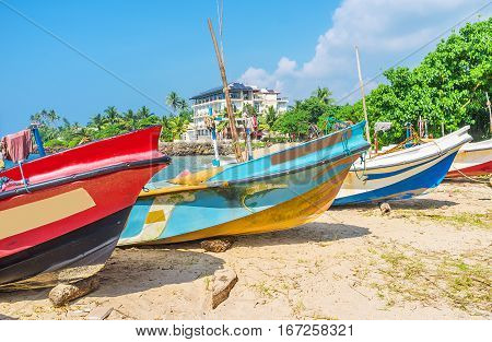 Boats Along The Beach