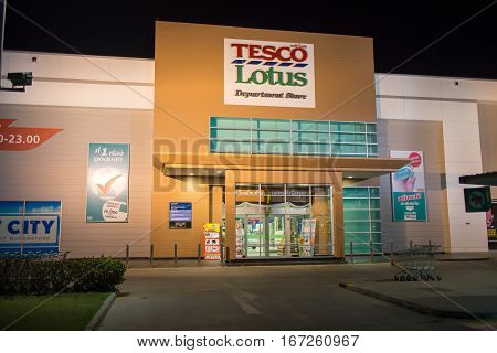 Tesco Lotus Meechok. Location On Road No.1101