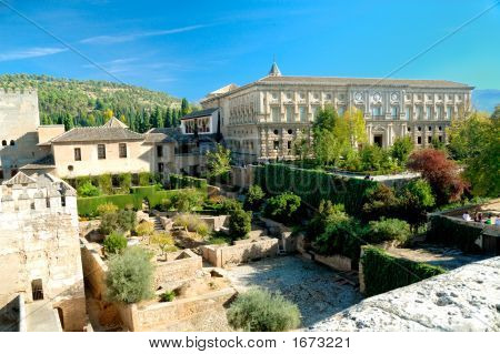 View At Palace Of Alhambra, Granada