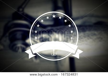 Fishing, Logo, Vintage Effect