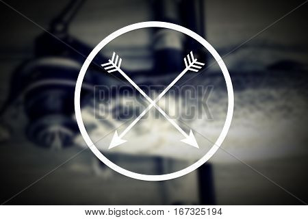 Fishing, Logo, Vintage Effect
