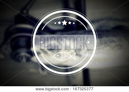 Fishing, Logo, Vintage Effect