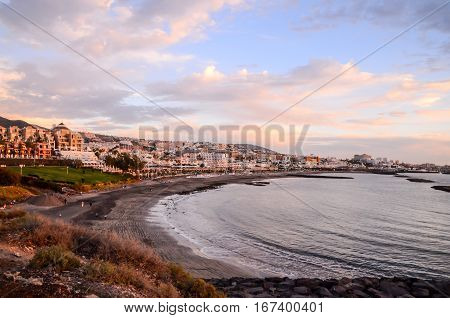View Of Playa De Fanabe Adeje Tenerife
