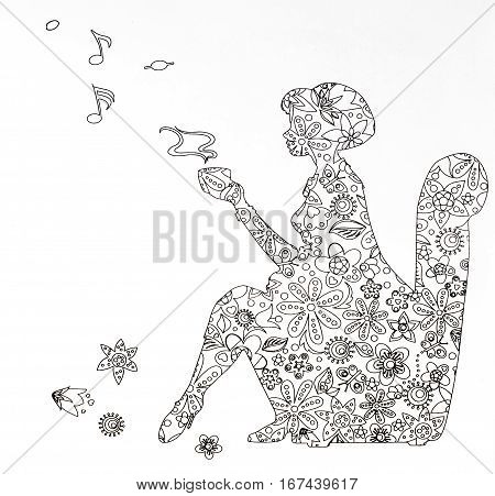 Coloring Pages For Adults,tea