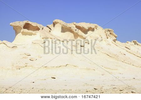 Qatar ørken Erosion geologi
