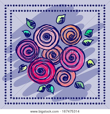 Vector Seamless Pattern, Graphic Illustration