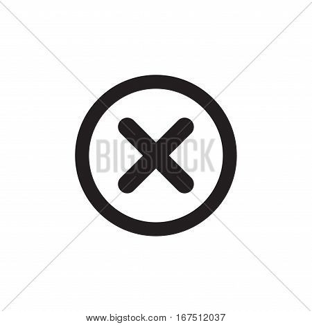 Cross Sign Red Element