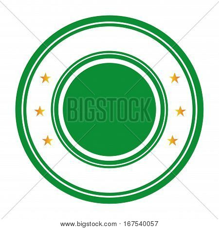 seal stamp guaranted icon vector illustration design