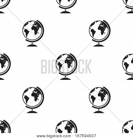 Gobe icon black. Single education icon from the big school, university black. - stock vector