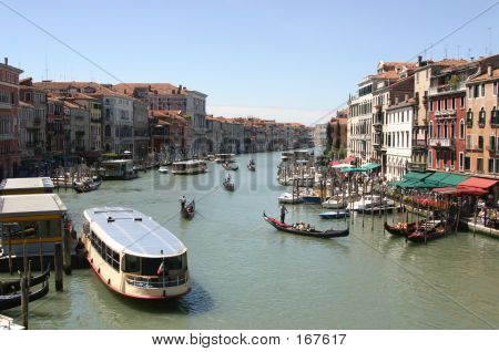 Canal Grande v Benátkách, Itálie