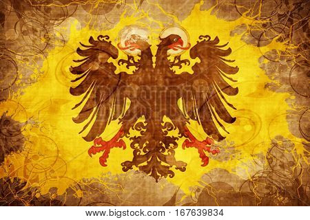 Vintage Holy roman empire flag