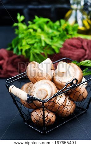 Raw Mushroom