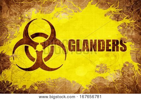 Grunge vintage Glanders