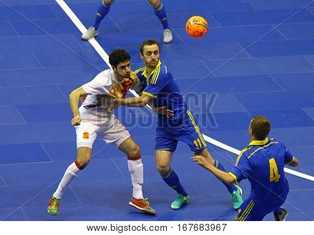Friendly Futsal: Ukraine V Spain In Kiev, Ukraine