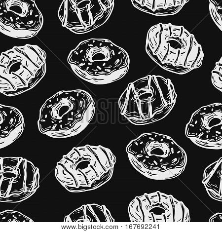 Vector Donuts, Pattern.