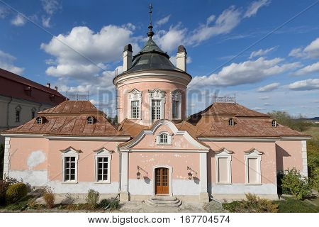 Zolochiv castle in Ukraine Lvov region. The Chinese Palace.