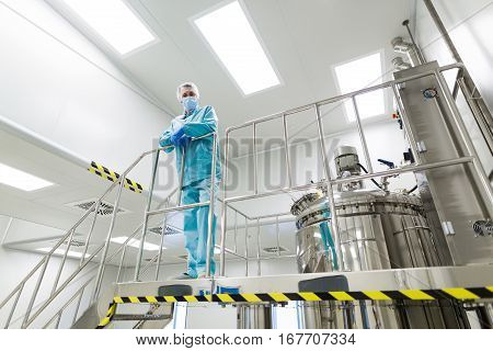 Plant Picture, Man In Medical Costume