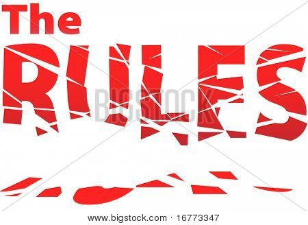 Reglerne er lavet til at blive opdelt i kaotiske stykker af anarki.