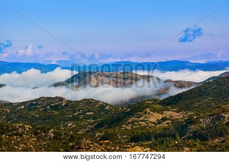 Lovcen Mountains National park in Montenegro