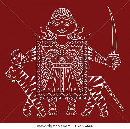 Gudinde (Ebbe) Folk (tribal design, motiv)
