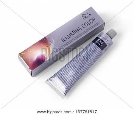 Tube Of Wella Hair Colour