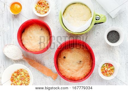Baking Easter cake kulich (Easter bread paska paskha) recipe step by step