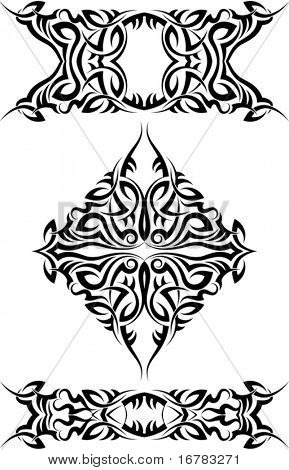 Tribal Tattoo Arm Band, Schulter, Rücken,
