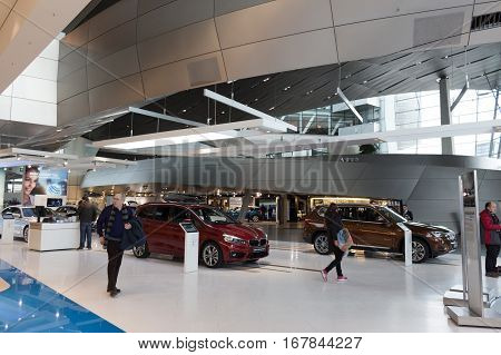 MUNICH - JANUARY 30: BMW Welt Munich Germany