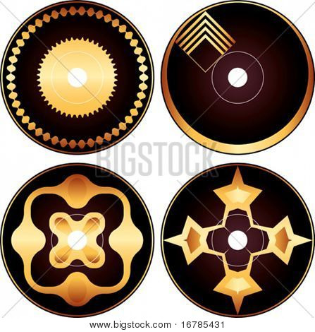 CD - DVD Label Design Vector & Photo (Free Trial) | Bigstock