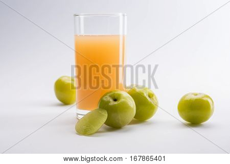 Ayurvedic Amla or Indian Gooseberry Juice, healthy diet