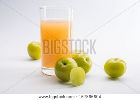 Ayurvedic Amla or Indian Gooseberry Juice, healthy diet