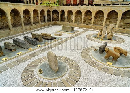 Arcades And Religious Burial Place In Old City, Icheri Sheher. Baku