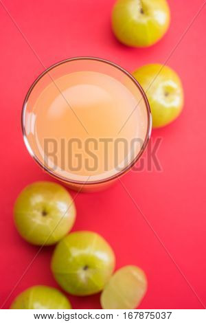 Ayurvedic Amla or Indian Gooseberry Juice, healthy diet