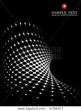 background composition, Web template (halftone)	