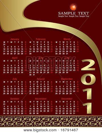 ปฏิทิน 2011
