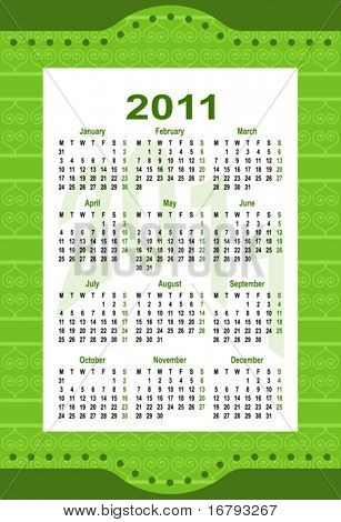 ปฏิทิน 2011