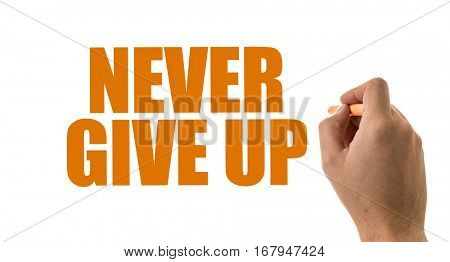 Never Give Up