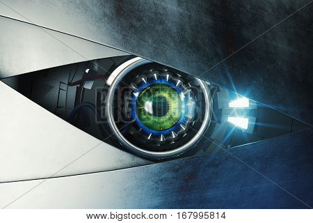 Green Cyber Eye