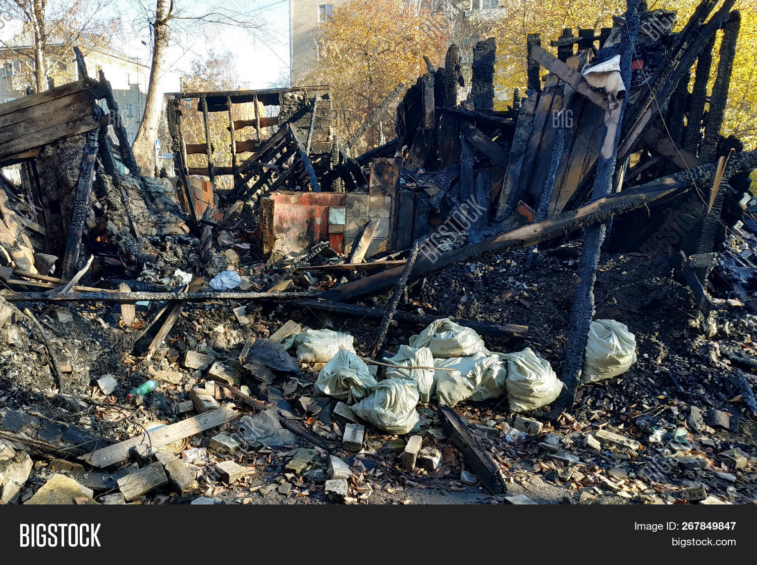 Burned Down House, Image & Photo (Free Trial) Bigstock
