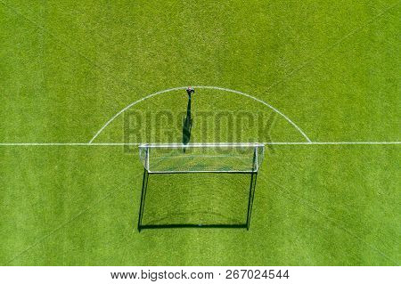 Aerial View From The Sport Center Of Horst Of The Netherlands During The Training Of The Paok Team