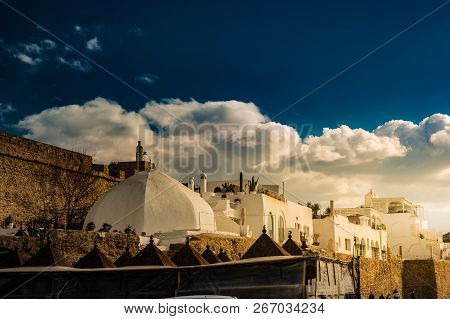 Hammamet, Tunisia. Image Of Architecture Of Old Medina