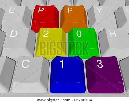 แป้น PF 2013 PC