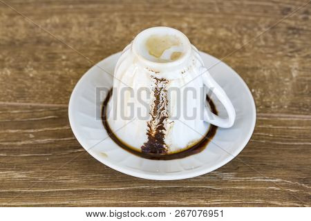 Traditional Turkish Coffee And Coffee Fortune (kahve Fali)