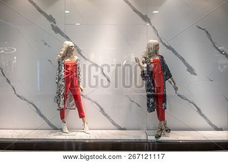 Jaspal Shop At Paradise Park, Bangkok, Thailand, Oct 22, 2018 : Fashionable Clothing And Accessories