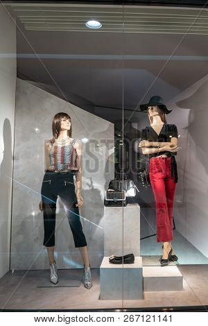 Jaspal Shop At Paradise Park, Bangkok, Thailand, Oct 22, 2018 : Fashionable Clothing And Accessories