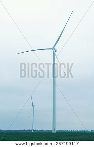 Windmills Turbine For Electric Power Production